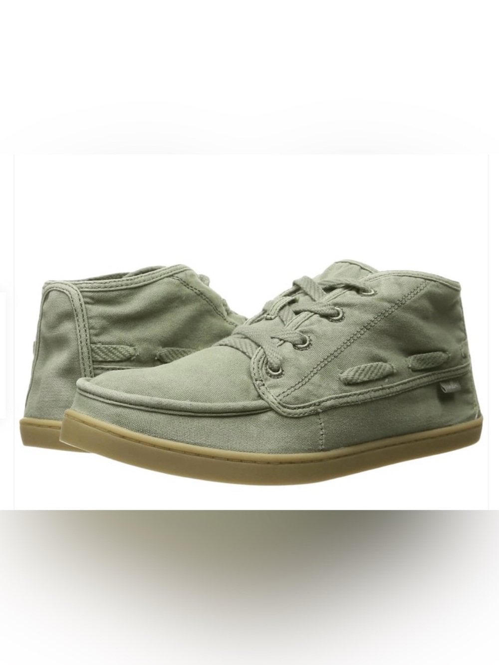 Women’s Vee K Shawn Sanuk in Olive Green - size 9.5